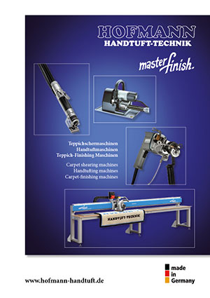 Hofmann Handtuft Gesamtkatalog product brochure
